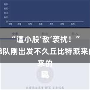 “遭小股‘敌’袭扰！”梯队刚出发不久丘比特派来的