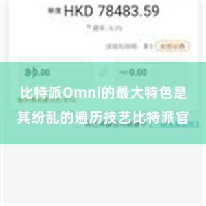 比特派Omni的最大特色是其纷乱的遍历技艺比特派官